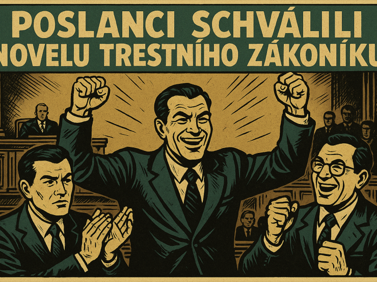 Poslanci schválili novelu trestního zákoníku