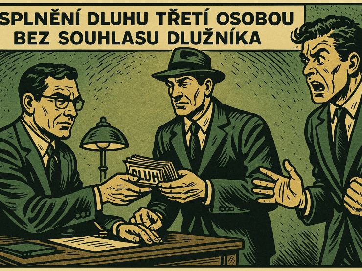Splnění dluhu třetí osobou bez souhlasu dlužníka