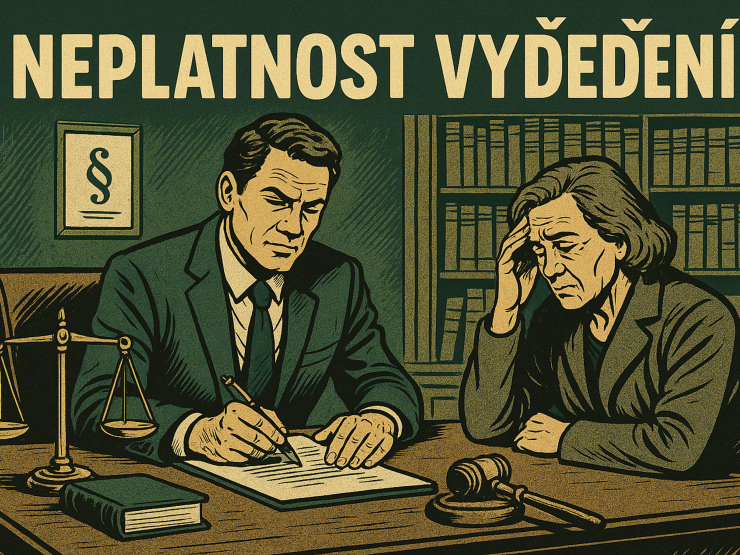 Neplatnost vydědění