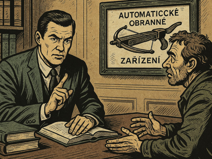 Preventivní nutná obrana aneb přípustnost použití automatického obranného zařízení k odvrácení útoku