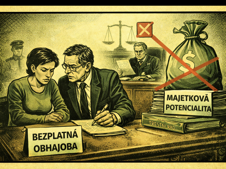 Právo na bezplatnou obhajobu pod drobnohledem Ústavního soudu: hranice „majetkové potenciality“