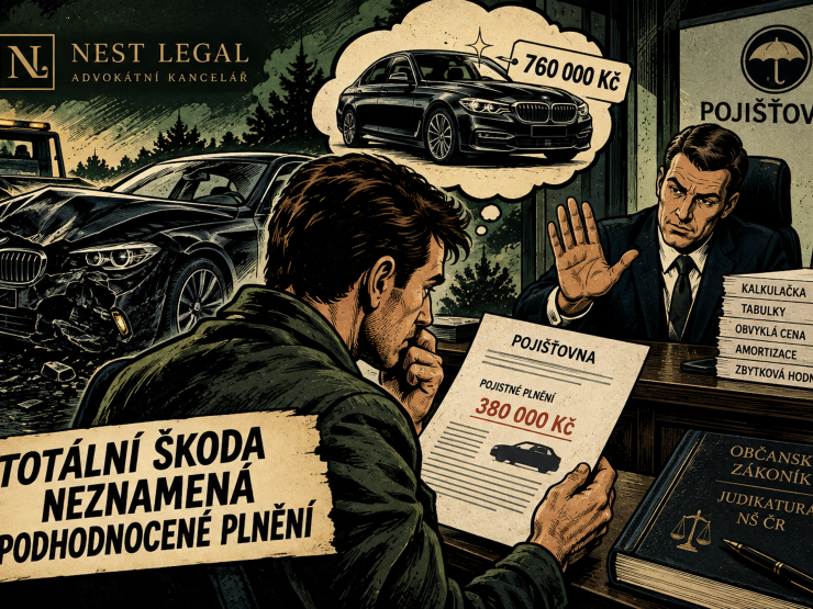 Měli jste dopravní nehodu a pojišťovna vám vyplatila méně, než je hodnota vozu?